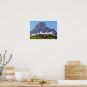 Poster Drapeaux, Logan Pass, Clements Mountain, Montana (Cuisine)