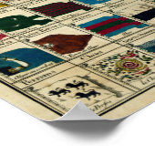 Poster Drapeaux navals de Bowles (Coin)