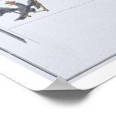 Poster Drapeaux prussiens, tiré d'un livre français de dr (Coin)