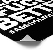 Poster Drapeaux Rouges Pour Une Meilleure Vie Des Trous P (Coin)