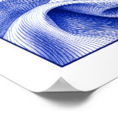 Poster Draperie de cobalt (Coin)