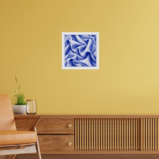 Poster Draperie de cobalt (Salon 2)