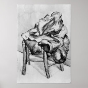 Poster Draperie sur une chaise, 1980-1900