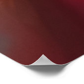 Poster Draps en or rouge (Coin)