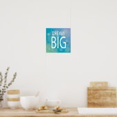Poster Dream Big (Cuisine)