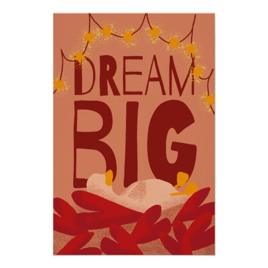 Poster Dream Big (Devant)
