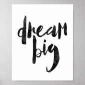 Poster Dream Big (Devant)