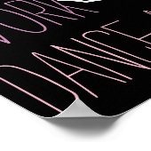 Poster Dream Big Dance Toujours (Coin)