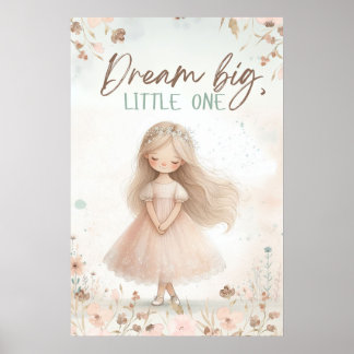 Poster Dream big, Little one