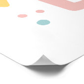 Poster Dream Big Pastel Hearts (Coin)