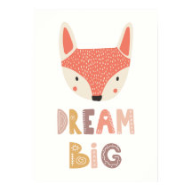 Dream Big | petit renard mignon