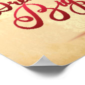 Poster Dream Big Red (Coin)