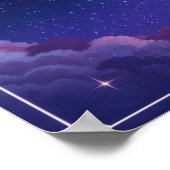 Poster Dream Big Starry Night Quote (Coin)
