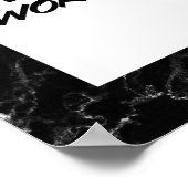 Poster Dream Big, Work Hard. Art Print (Coin)