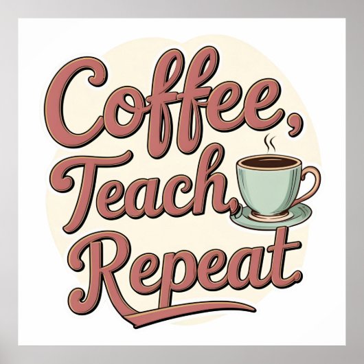 Poster Dream Big Work Hard Motivational Retour à l'école (Devant)