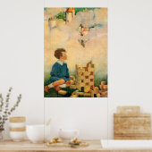 Poster Dream Blocks par Jesse Willcox Smith (Cuisine)