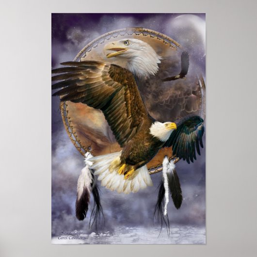 Poster Dream Catcher Series - Spirit Eagle Poster/Imprime (Devant)