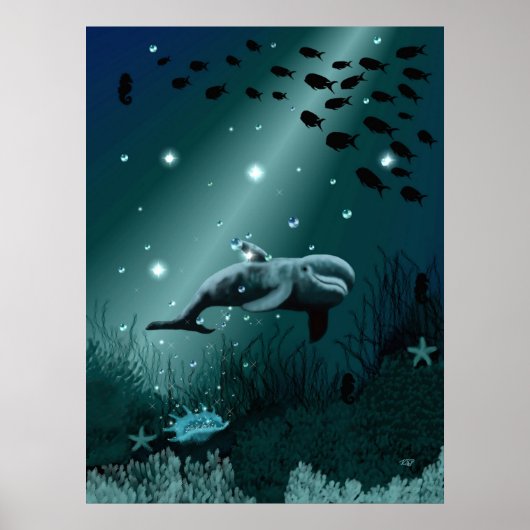 Poster Dream dauphin (Devant)