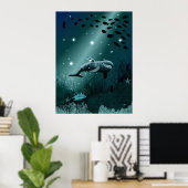 Poster Dream dauphin (Bureau à domicile)