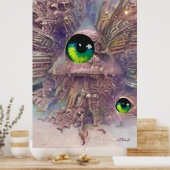 Poster Dream Epiphany Ken Gage Psychedelic (Cuisine)