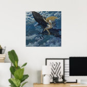 Poster “Dream Idyll - A Valkyrie” by Edward Robert Hughes (Bureau à domicile)