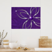 Poster Dream in Amethyst Print (Cuisine)