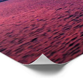 Poster Dream It Do It Citation Violet Ocean Sunset Photo (Coin)