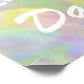 Poster Dream Laugh Dance Pastels (Coin)