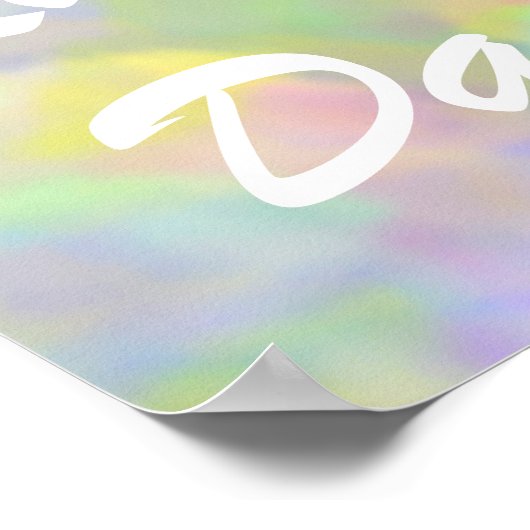 Poster Dream Laugh Dance Pastels (Coin)