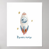 Poster Dream More (Devant)