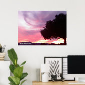 Poster Dream Sunset Tree (Bureau à domicile)