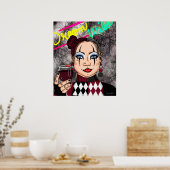 Poster Dream Wild | Goth Lady (Cuisine)