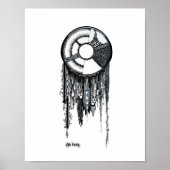 Poster Dreamcatcher - Arrière - plan blanc (Devant)