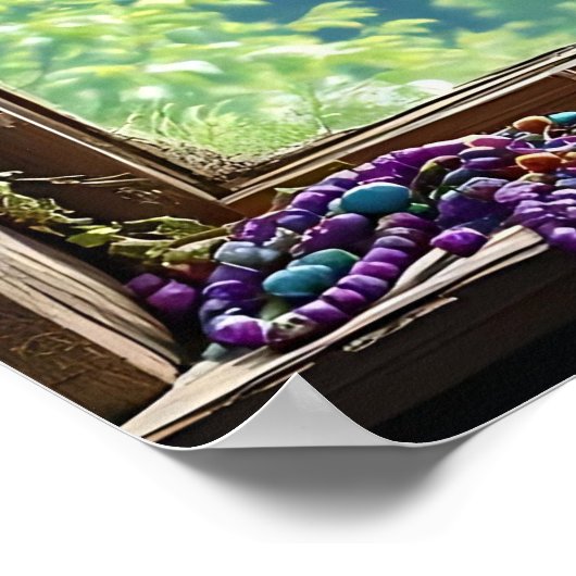 Poster Dreamcatcher in Window | Boho Art (Coin)