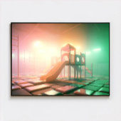 Poster Dreamcore Playground - Surreal Dreamy Art