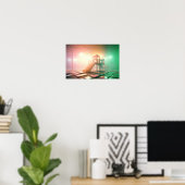 Poster Dreamcore Playground - Surreal Dreamy Art (Bureau à domicile)
