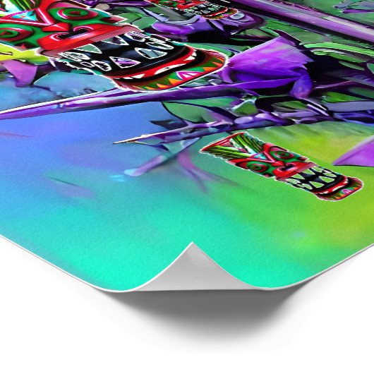 Poster Dreaming of a Freaky Tiki Tree (Coin)