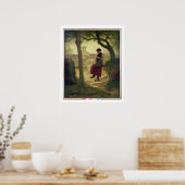 Poster Dreaming of her Love, 1901 (Cuisine)