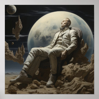 Poster Dreaming of Mankind - Inspirer l'oeuvre pou