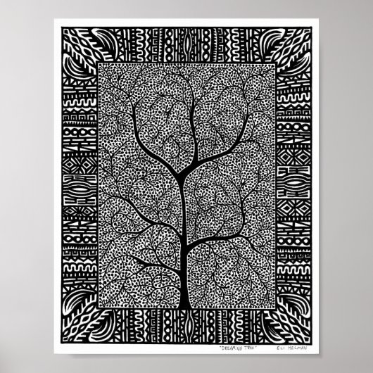 Poster Dreaming Tree (Voorkant)