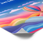 Poster Dreamlike Balloon Adventure avec devis (Coin)