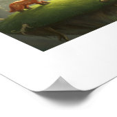 Poster Dreamlike forest scene (Coin)