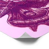 Poster DREAMS D'OR Sunburst FeatherRose (Coin)