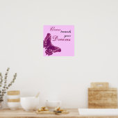 Poster DREAMS D'OR Sunburst FeatherRose (Cuisine)