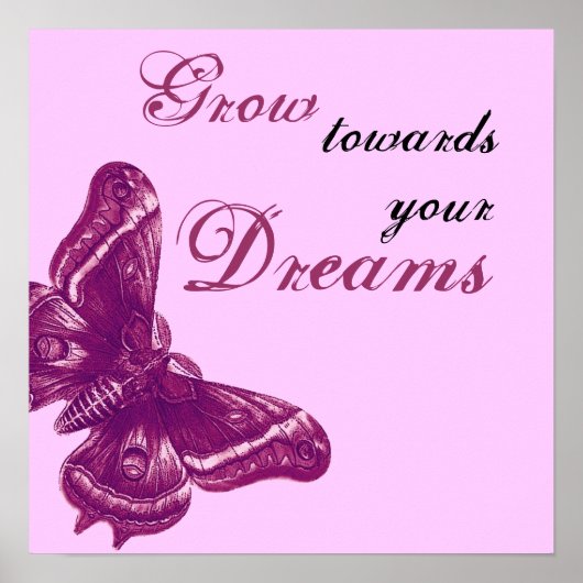 Poster DREAMS D'OR Sunburst FeatherRose (Devant)