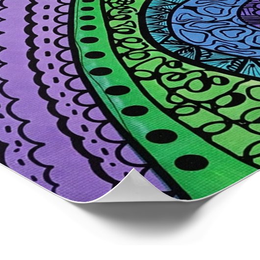 Poster Dreams in Blue (Coin)