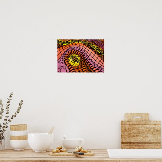 Poster Dreams in Red (Cuisine)