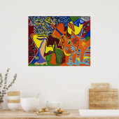 poster "Dreams of Jamaica" (Keuken)