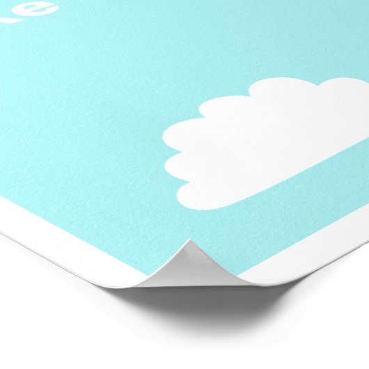 Poster Dreams Take Flight Cute Aviator Pilot Boy (Coin)