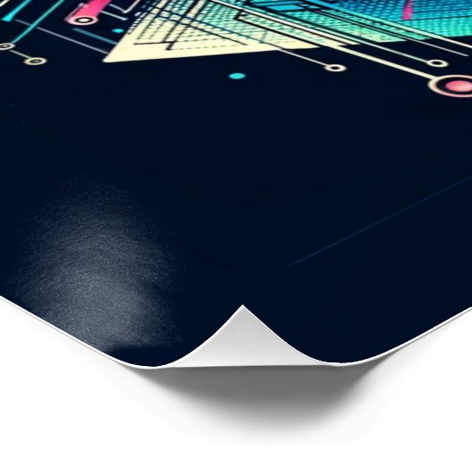 Poster Dreamscape Cybernétique (Coin)